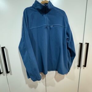 L.L. Bean Men Quarter zip  in Deep Blue 1/4 zip